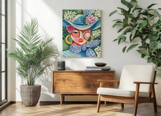 Southern Belle Cowgirl Print