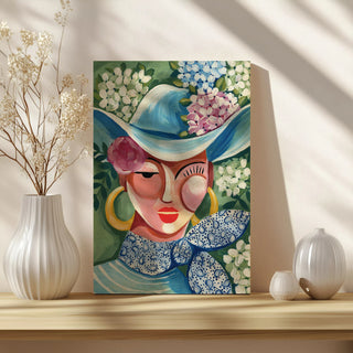 Southern Belle Cowgirl Print
