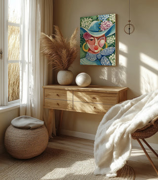 Southern Belle Cowgirl Print