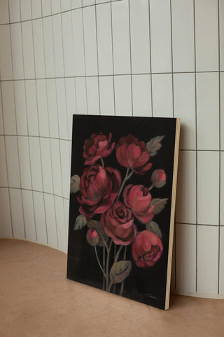 Burgundy Bloom Print