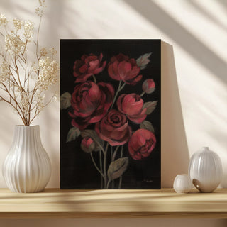 Burgundy Bloom Print