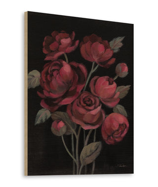 Burgundy Bloom Print