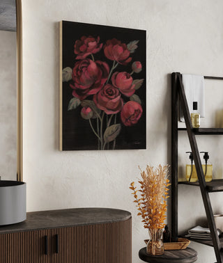 Burgundy Bloom Print