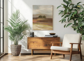 Wide Fields Triptych III Print