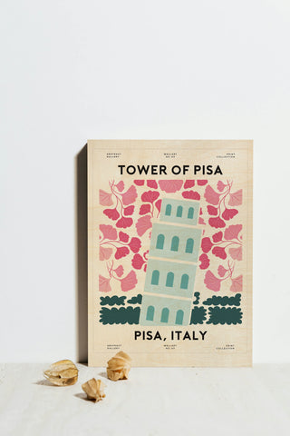 Groovy European Travel I Print