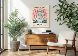 Groovy European Travel I Print