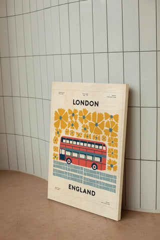 Groovy European Travel II Print