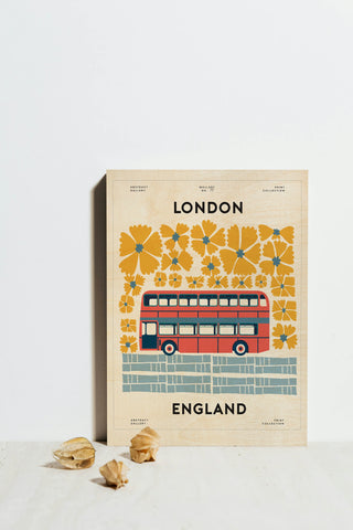 Groovy European Travel II Print