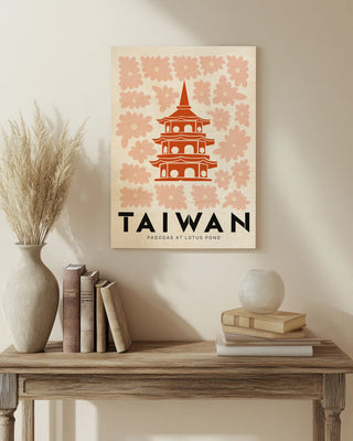 Pagodas of Taiwan Print