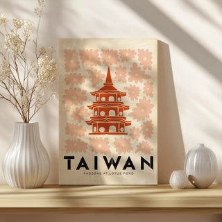 Pagodas of Taiwan Print