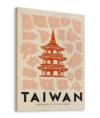 Pagodas of Taiwan Print