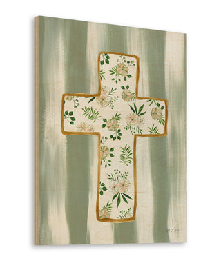 Floral Cross III Print