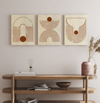 Arches and Orbs Set of 3 Prints