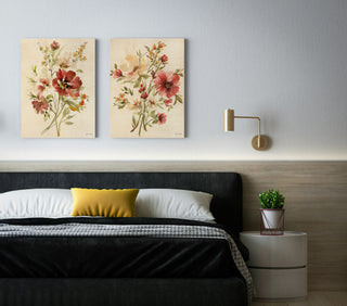 Autumn Flowers Set of 2 Prints