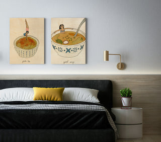 Comfort Food Set of 2 Wall Prints
