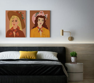 Cowgirl v2 Set of 2 Prints