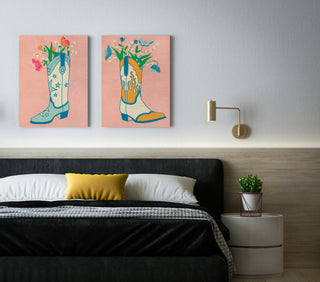 Cute Boots Set of 2 Prints
