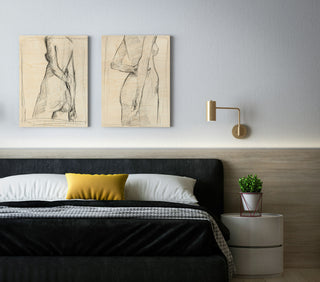 Demure Set of 2 Wall Prints