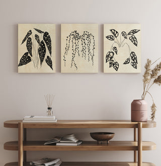 Leaving Set of 3 Prints