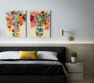 Linear Bouquet Set of 2 Prints