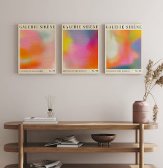 Radiant Gradients Set of 3 Prints