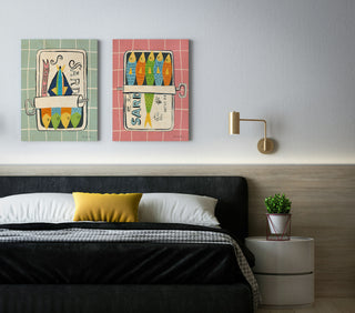 Sardine Tin Set of 2 Prints