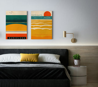 Summer Abroad Set of 2 Prints