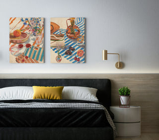 Tangerine Tides Set of 2 Prints