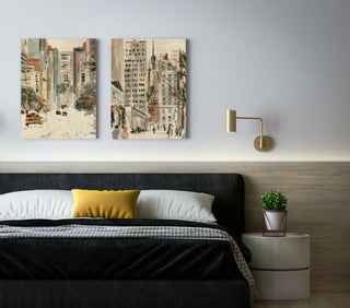 Winter Road Set of 2 Prints