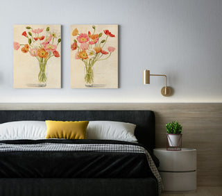 Wiry Poppies Set of 2 Prints