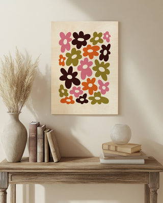 Funky Flowers print