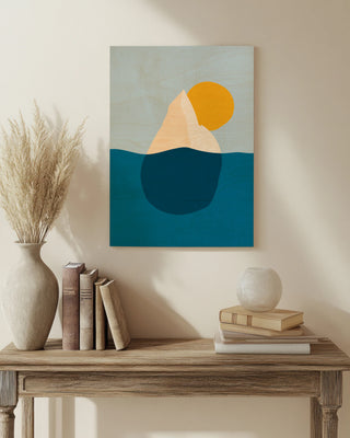Glacier at Sunrise print