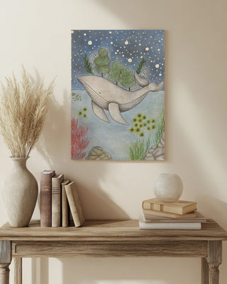 A Blue Solution by Cecilia Battaini print