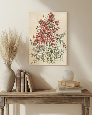 Flame Tree Flowers by Cecilia Battaini print