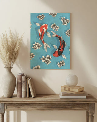 Koi Fish by Cecilia Battaini print