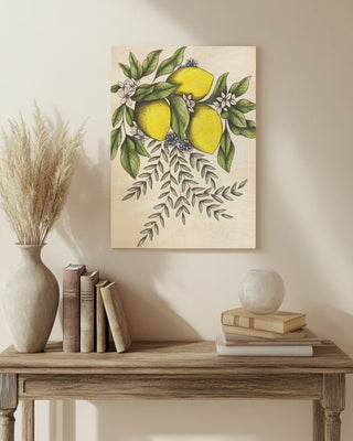 Lemon Flowers by Cecilia Battaini print