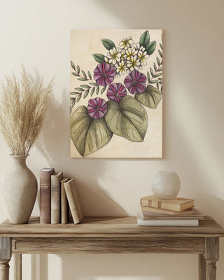 Morning Glory Flowers by Cecilia Battaini print