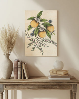 Oranges & Flowers by Cecilia Battaini print