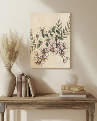 Orchid Flowers by Cecilia Battaini print
