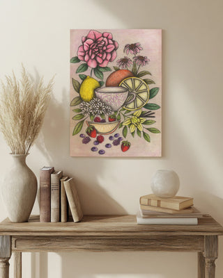Rococo Tea by Cecilia Battaini print