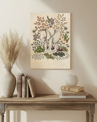 Safari Elephant by Cecilia Battaini print