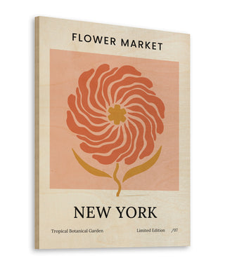 Flower Market New York Print
