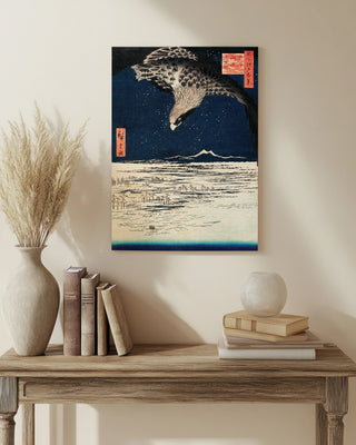 Japanese Hawk Print