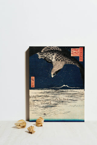 Japanese Hawk Print