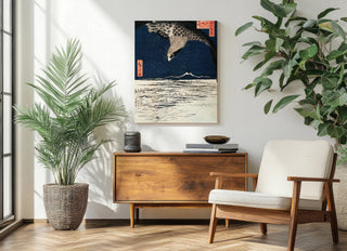 Japanese Hawk Print
