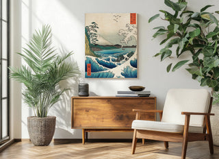 Sea At Satta Print