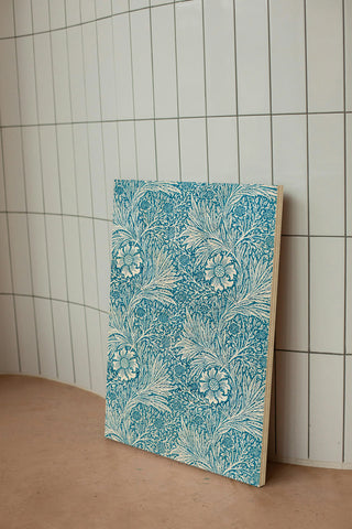 Blue Florals Print
