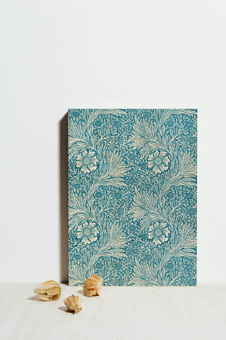 Blue Florals Print