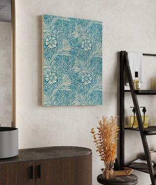 Blue Florals Print