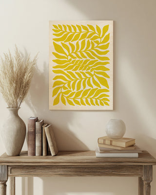 Golden Bloom print